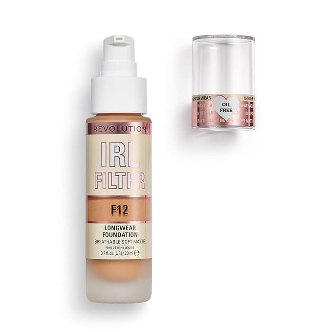 Revolution Beauty, IRL Filter Longwear Foundation, Soft &