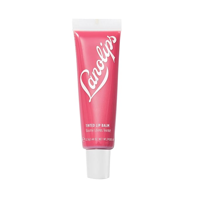 Lanolips Tinted Balm, Rhubarb - Moisturizing