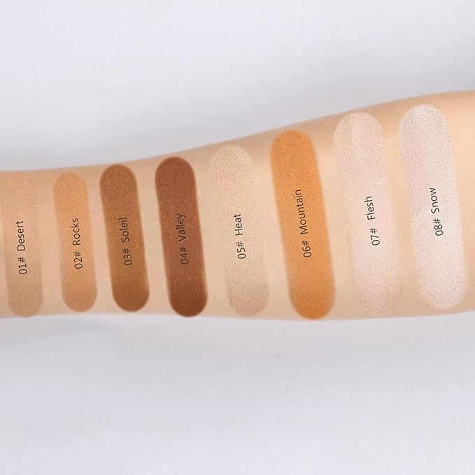 MAEPEOR Matte Setting Loose Powder 8 Colors Smooth