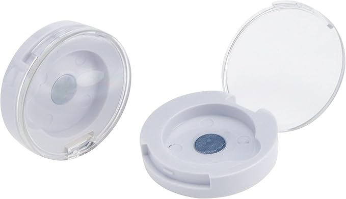 4 Pack Empty Eyeshadow Holder Case Round Magnetic
