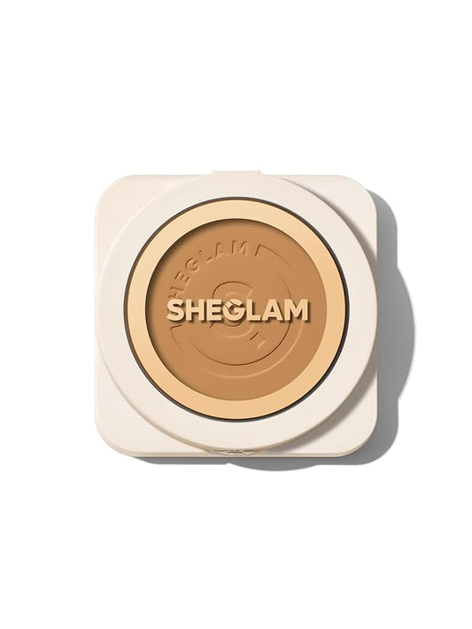 SHEGLAM SKin-Focus Full Coverage Powder Foundation Oil-Control Lightweight