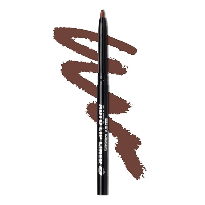 Ruby Kisses Auto Lip Liner (Brown)