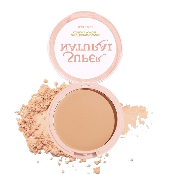 Oil Control Face Pressed Powder, Matte powder setting 1 Pcs)