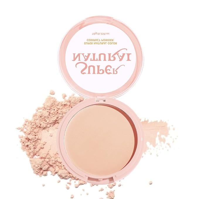 Oil Control Face Pressed Powder, Matte powder setting 1 Pcs)