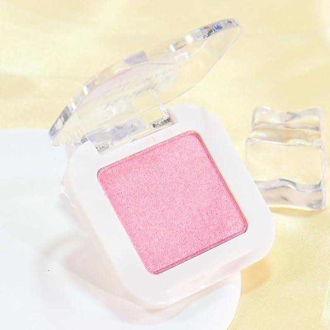 Kaely Pressed Single Eyeshadow Makeup, Pink Shimmer Highly Pigmented Monochrome Eye Shadow Palette, Waterproof Neutral Powde Mini Eyeshadow, sombras para ojos, Lightweight Blendable, 11