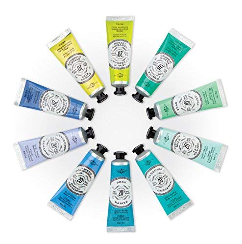 La Chatelaine 20% Shea Butter Hand Cream, Travel Size, Organic Argan Oil, Moisturizing, Nourishing, Repairing, Extra Rich, Non-Greasy, Made in France, Paraben Free, 1 oz/ 30ml - Amber Cashmere