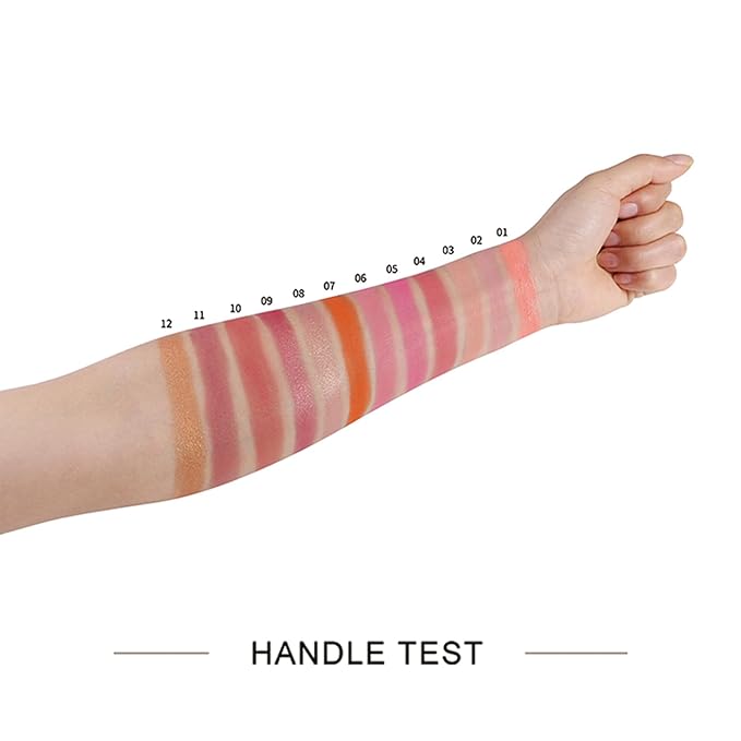 Blush Powder Face Makeup, Matte Natural Glow Blushing Blush 8