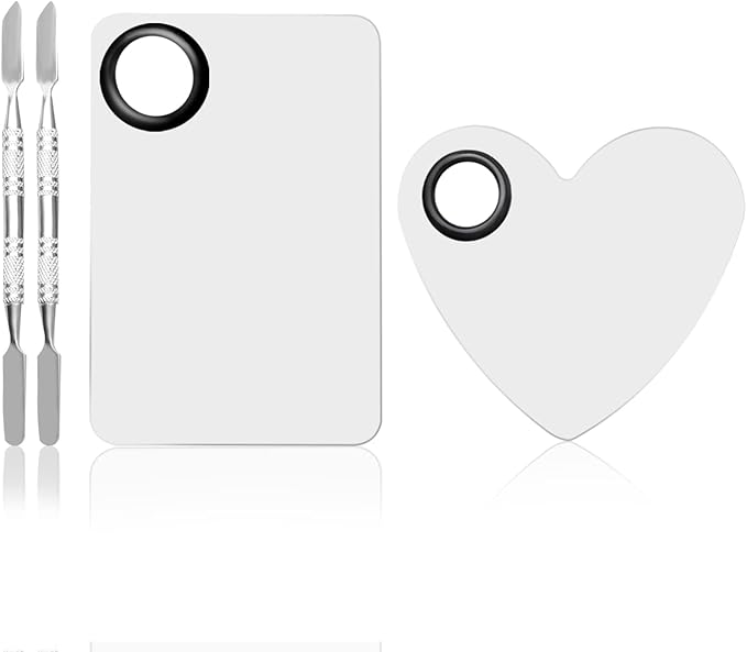 4 in 2 Set Makeup Mixing Palettes, 2 Mixing