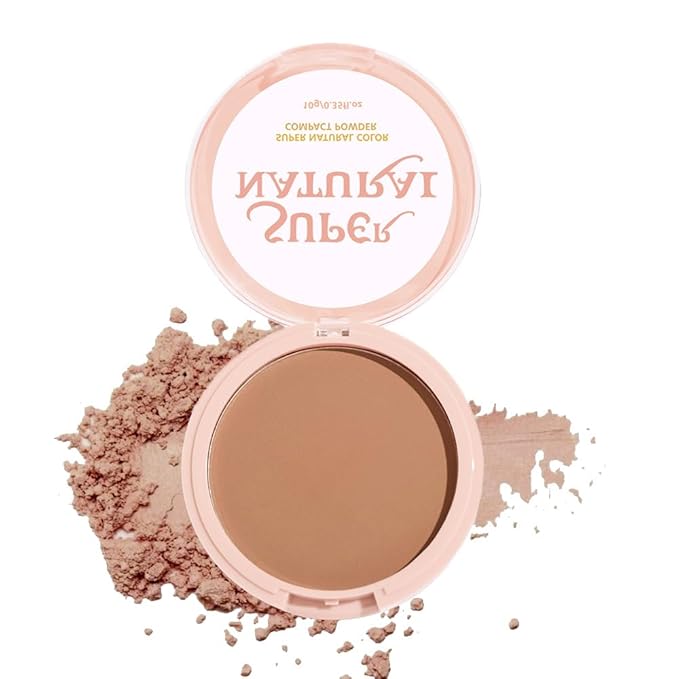 Oil Control Face Pressed Powder, Matte powder setting 1 Pcs)