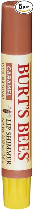 Burt's Bees Lip Shimmer, Caramel, 0.09