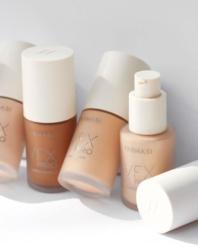 FARMASi Vfx Pro Foundation, Full Coverage Liquid Cream, Medium 06 30 ml