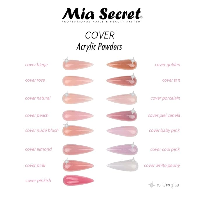 Mia Secret - Cover Nude Blush Acrylic Powder Powder 1.bs 5L