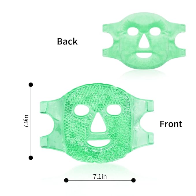 Cold face eye masks ice