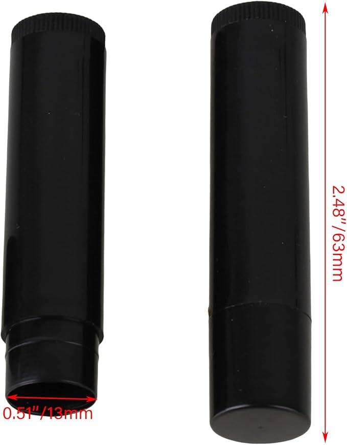 RDEXP Plastic Empty Lip Balm Containers 5ml