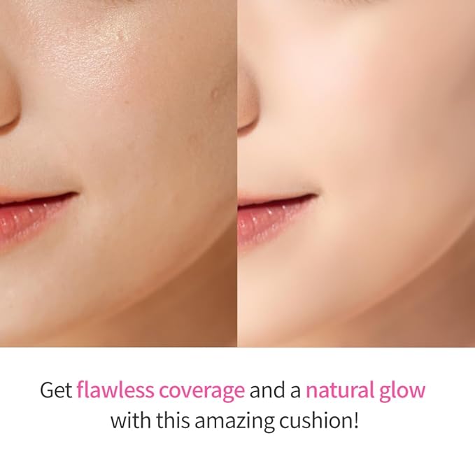 Mesh Tight up Cushion foundation 02, Light Beige, skin type