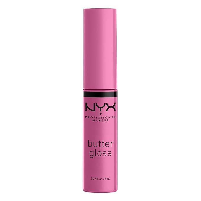 NYX PROFESSIONAL MAKEUP Butter Gloss, Non-Sticky Lip Gloss - Merengue (Pink Lilac)