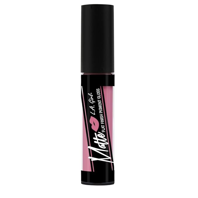 L.A. Girl Matte Flat Finish Pigment Gloss, Iconic, 0.17 Ounce