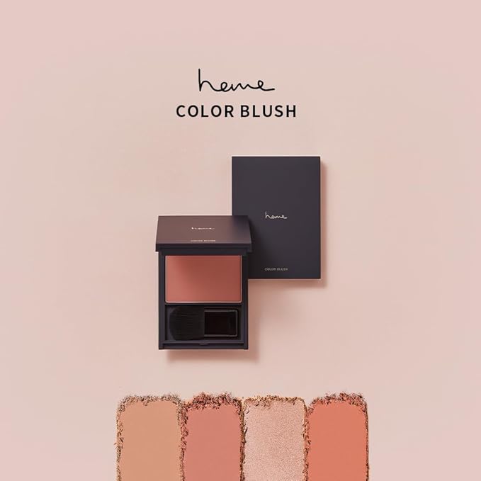 heme Cheek Color Palette 5. (04 Dawn Rose) 4g