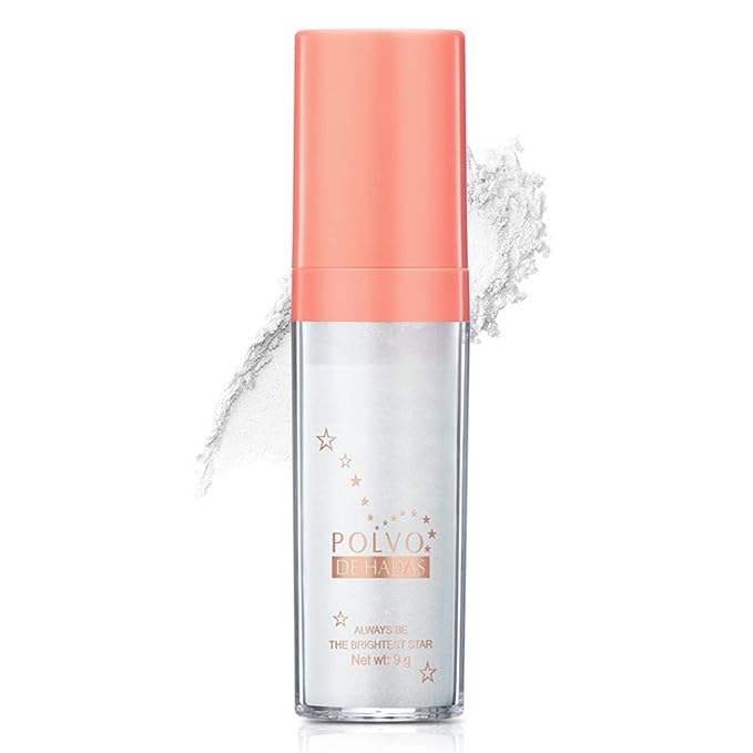 Polvo De Hadas Highlighter Powder Stick Body Shimmer White Moonbeam