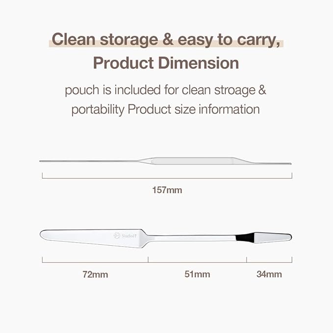 Foundation Spatula Made of Stainless Steel | Professional