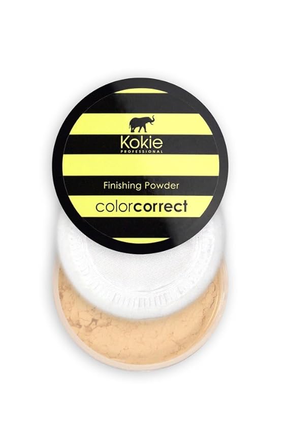 Kokie Cosmetics Setting Powders, Yellow - Darkness Correction,