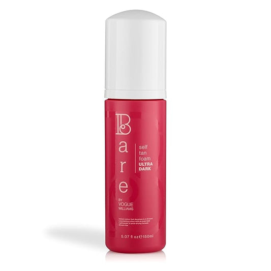 Ultra Dark Tan Self-Tanning Foam - Suitable for All Skin Types - Self Tanner for Face & Body - Long-Lasting Fake Tan - 150ML