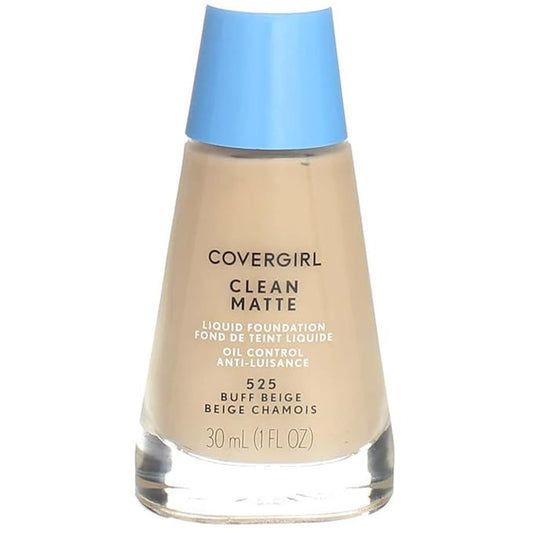 CoverGirl Clean Oil Control Liquid Makeup, Buff Beige oz () 30 ml