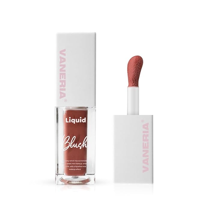 VANERIA Liquid Blush for Cheeks,Long lasting High Pigment (/0.17oz) ﻿ 5g