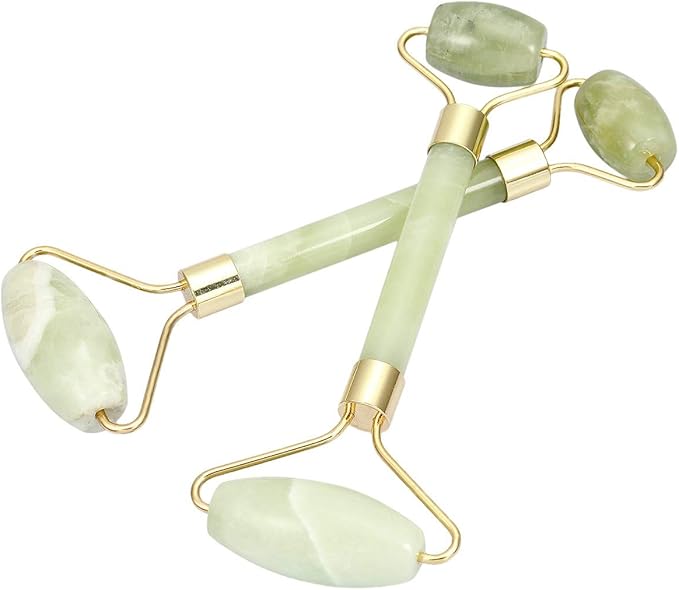 Rockcloud Natural Crystal Stone Roller Massager Anti-Aging