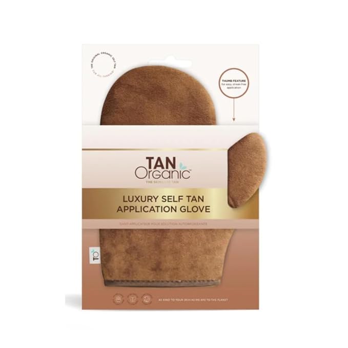 Self-Tan Application Glove for Streak-Free Sunless Indoor Tanning