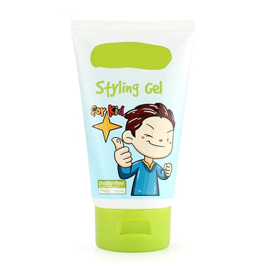 gowwim Kids Fresh Styling Hair Gel | Medium-Strong Hold | Not Greasy | Fruity Fragrance | 4.4oz