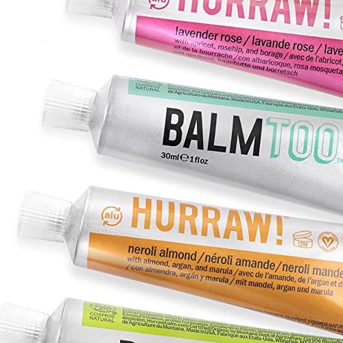Hurraw! Balmtoo Squeezable Balm, Neroli Almond: