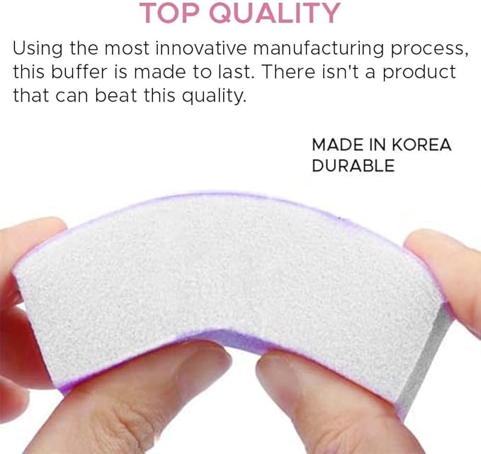 Karlash nail mini purple buffer