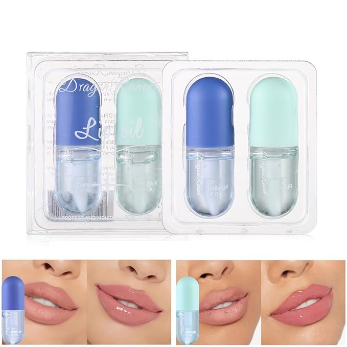 2Pcs Ginger Mint Lip Plumper Set, Plumping