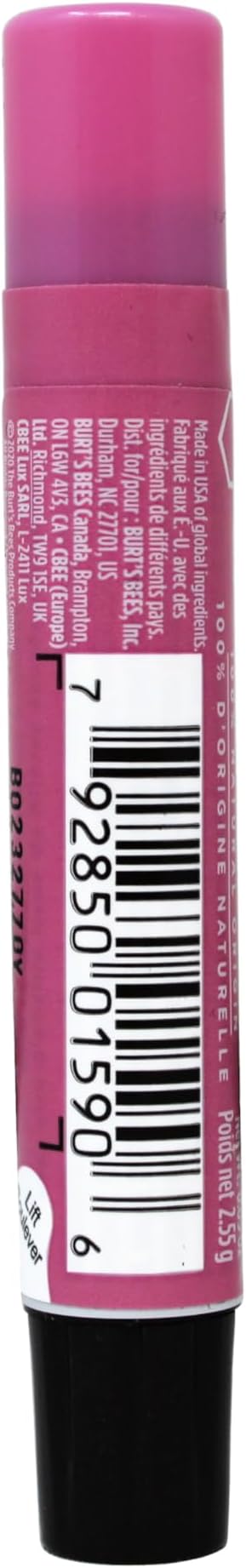 Burt's Bees Lip Shimmer Strawberry, 0.09 Ounce (Pack of 4)