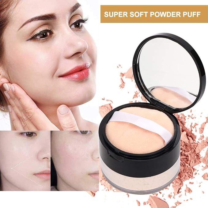 Sonew Makeup Finish Loose Powder, Oil Control ing - (01#) 15g