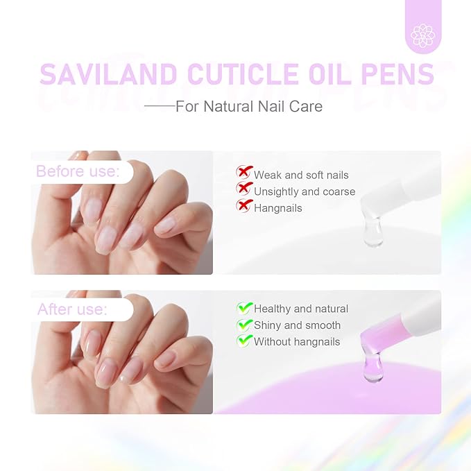 SAVILAND Natural Cuticle Oil Pen: