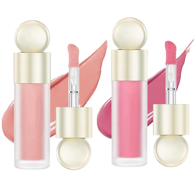 Liquid Blush, Matte Liquid Cream Makeup Dual Use for Girl