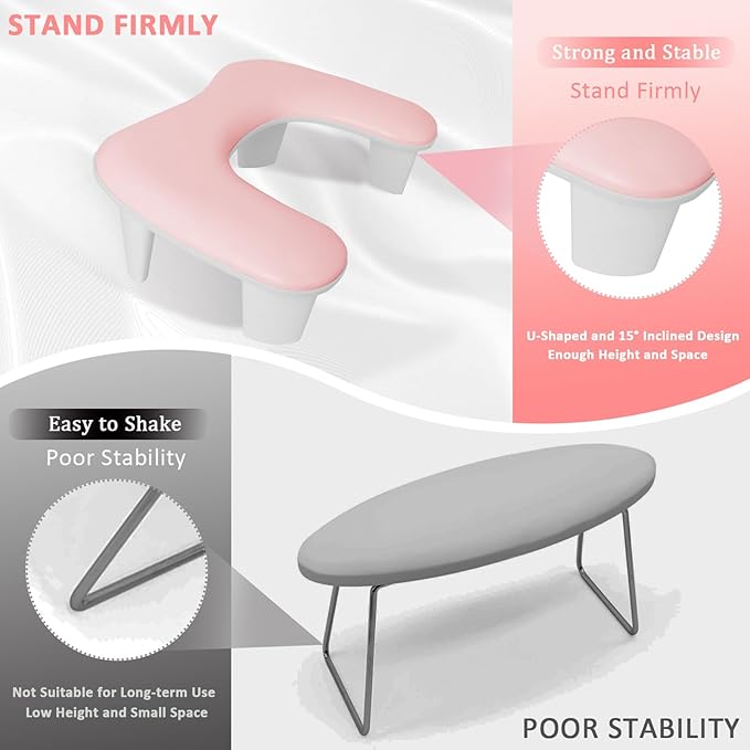 Nail arm rest for nail