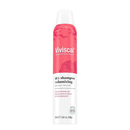 Viviscal Volumizing Dry Shampoo, Refresh Hair and Absorb Oil Between Washes, Waterless Shampoo for Added Hair Texture and Body, 150ml