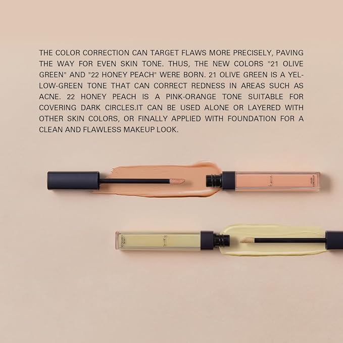 heme Full Coverage Liquid Concealer 6ml(22 Honey Peach) 6ml