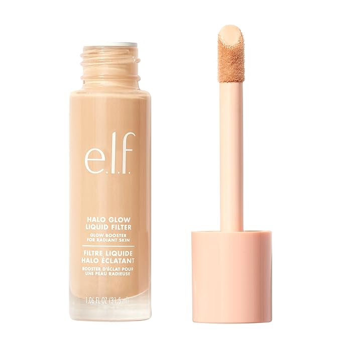e.l.f. Halo Glow Liquid Filter, Complexion Booster For 0 Fair