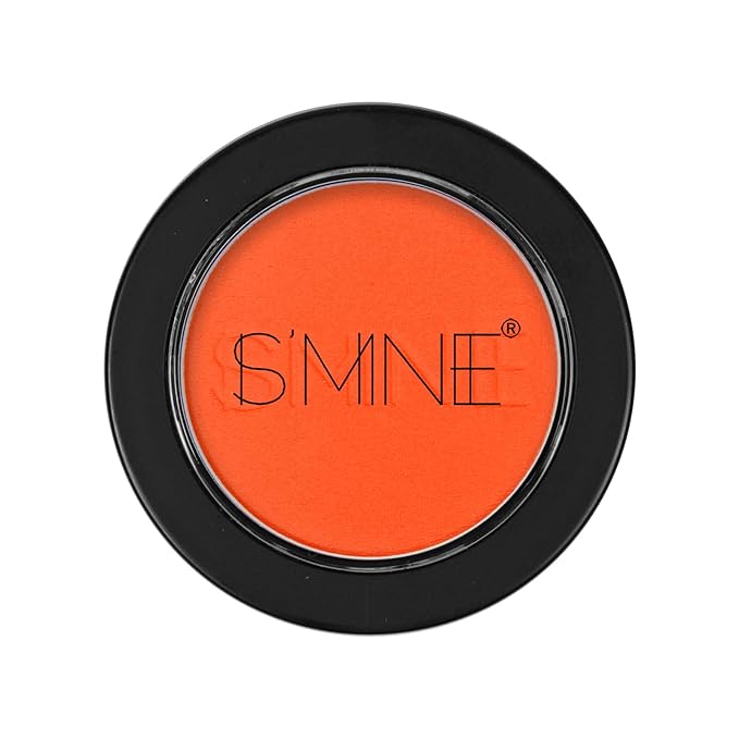 IS'MINE Single Orange Matte Eyeshadow Powder Palette High Pigment, Longwear, Intense Color Best Orange Eyeshadow
