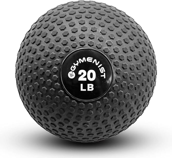 GYMENIST Weighted No Bounce Slam Ball Intensive Workout