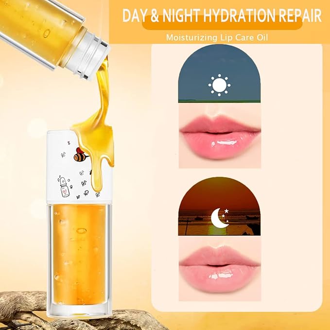 3Pcs Plumping Lip Oil Set, Moisturizing