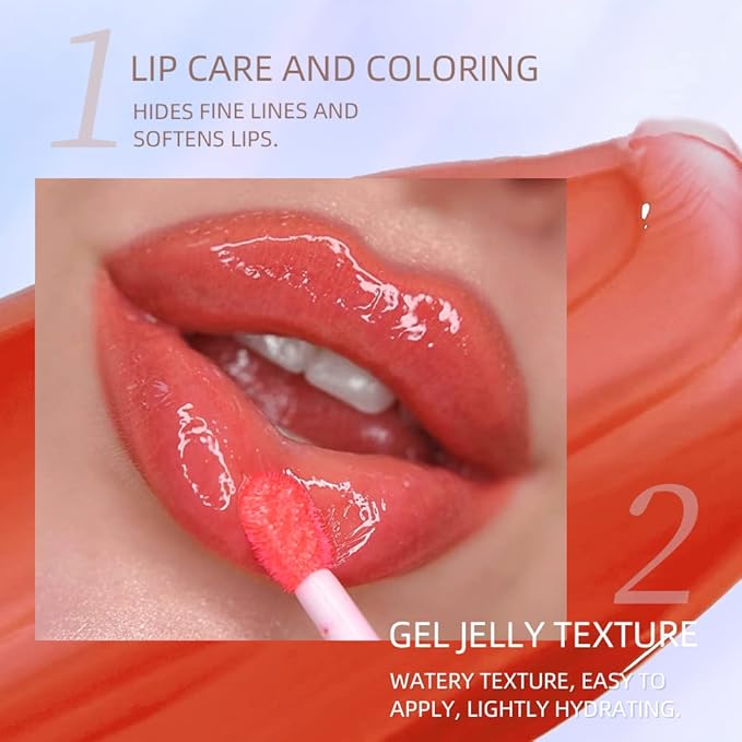 Plumping Lip Oil,Tinted for Lip Care