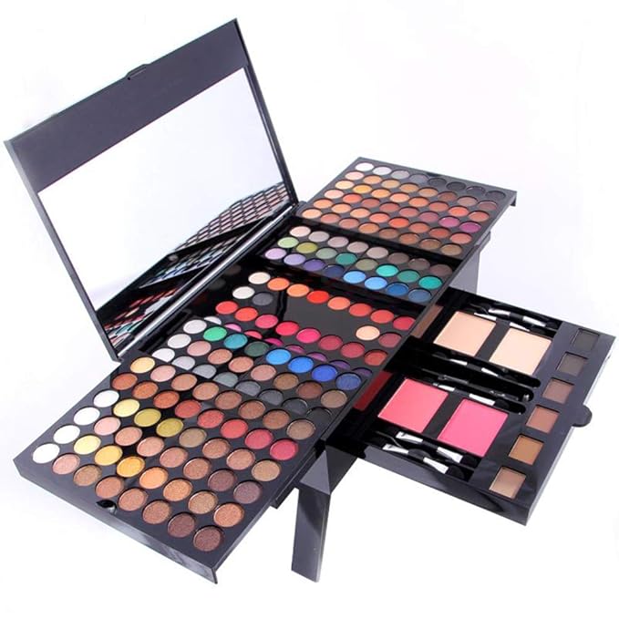 180 Colors Matte Eyeshadow Makeup Powder Blush Brow