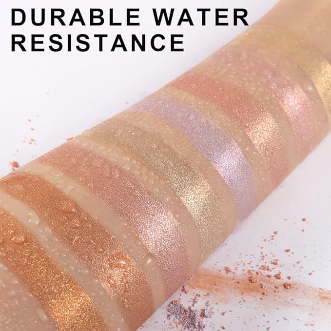 8 Colors Face Body Cheek Diamond Shimmer Highlighter