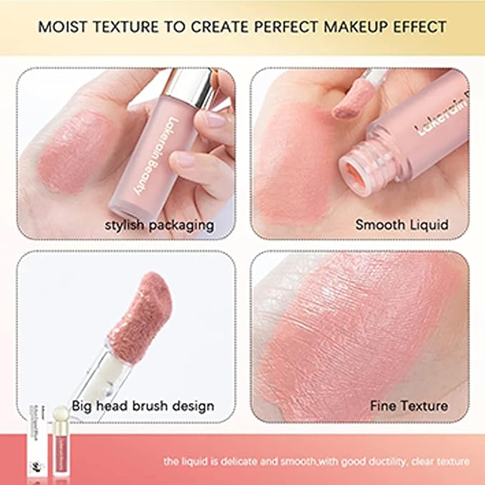 Liquid Blush Makeup, Soft Cream Liquid Blush Makeup Cosmetics (03#)