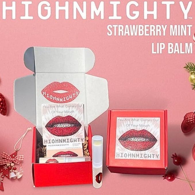 Moisturizing Hemp Strawberry Mint Lip Balm